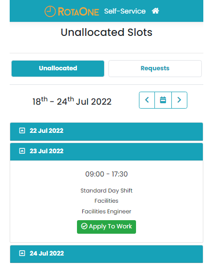 Help your Employees to request Overtime and work Unassigned Shifts