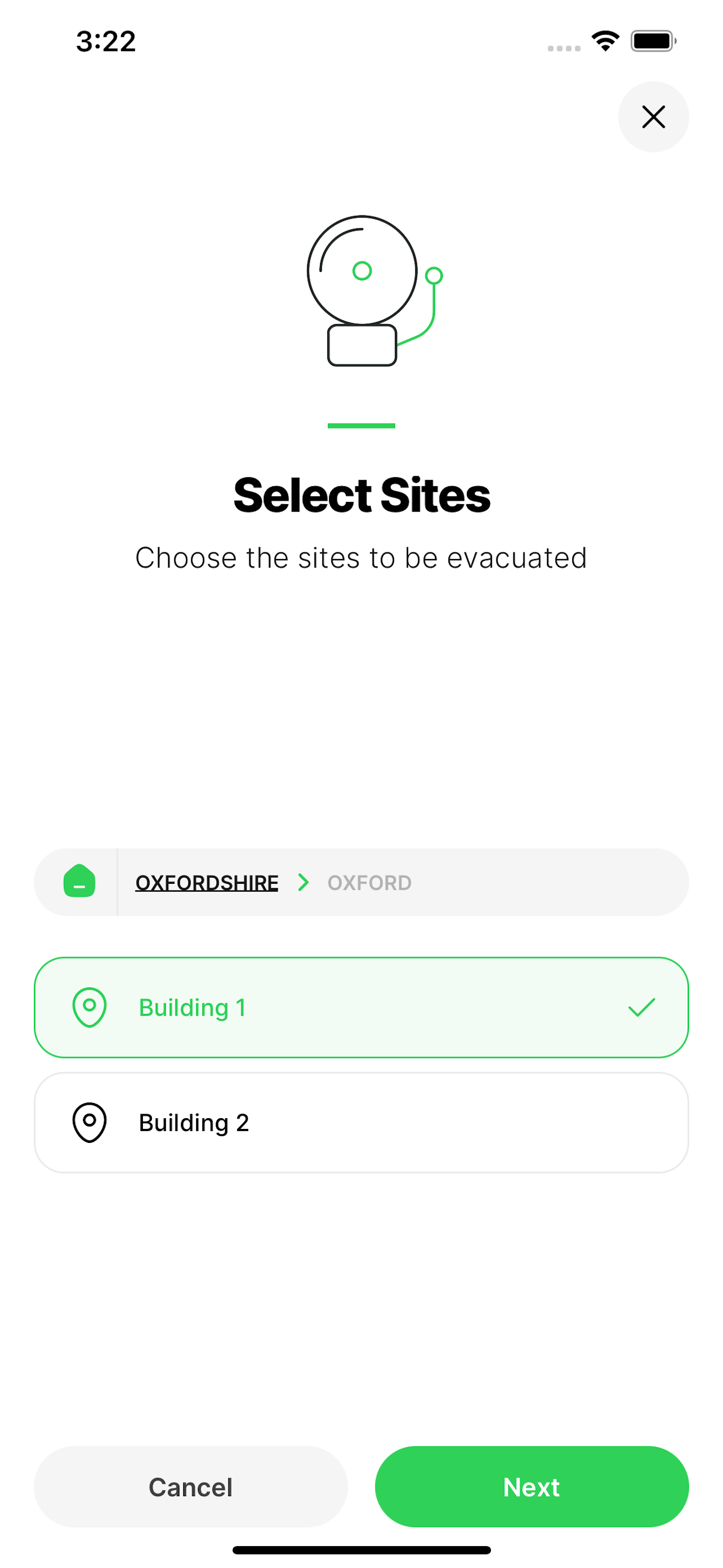 Musterd App Select Sites